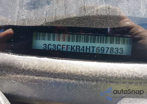 2017 Fiat 500 Pop z USA, uszkodzony, nr VIN 3C3CFFKR4HT697833